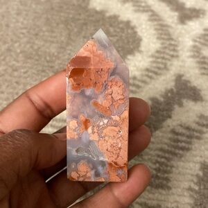 Cotton Candy Agate Tower